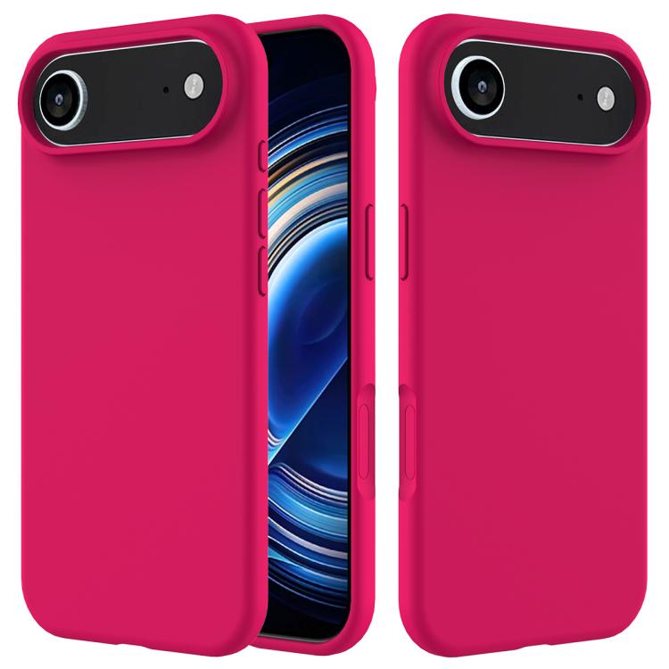 Solid Color Silicone Phone Case, For iPhone Air, For iPhone 16 Pro Max