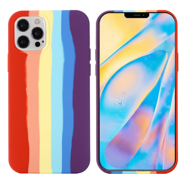 Rainbow Liquid Silicone Phone Case