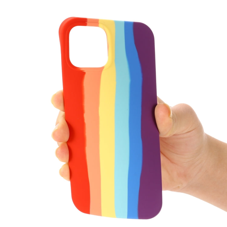 Rainbow Liquid Silicone Phone Case