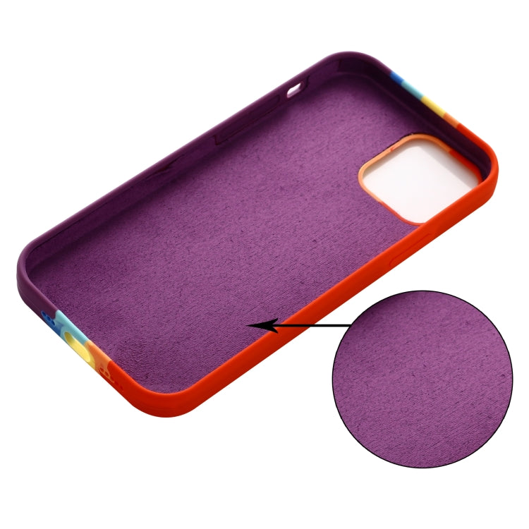 Rainbow Liquid Silicone Phone Case