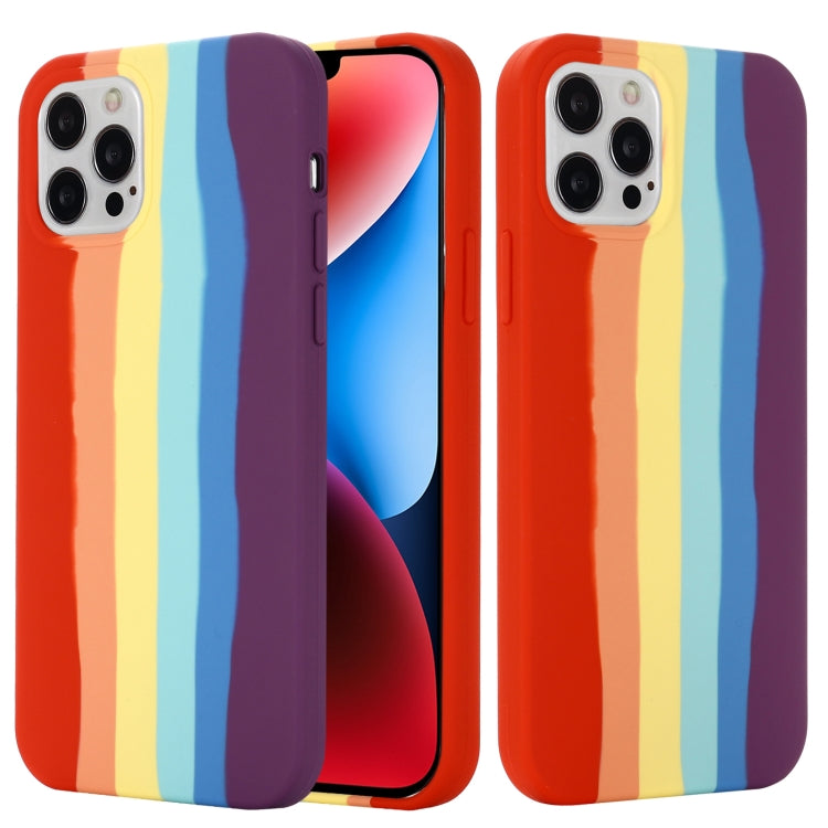 Rainbow Liquid Silicone Phone Case