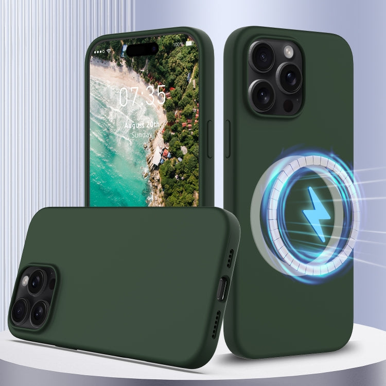 Shockproof Silicone Magsafe Phone Case, For iPhone 16 Pro, For iPhone 16 Plus