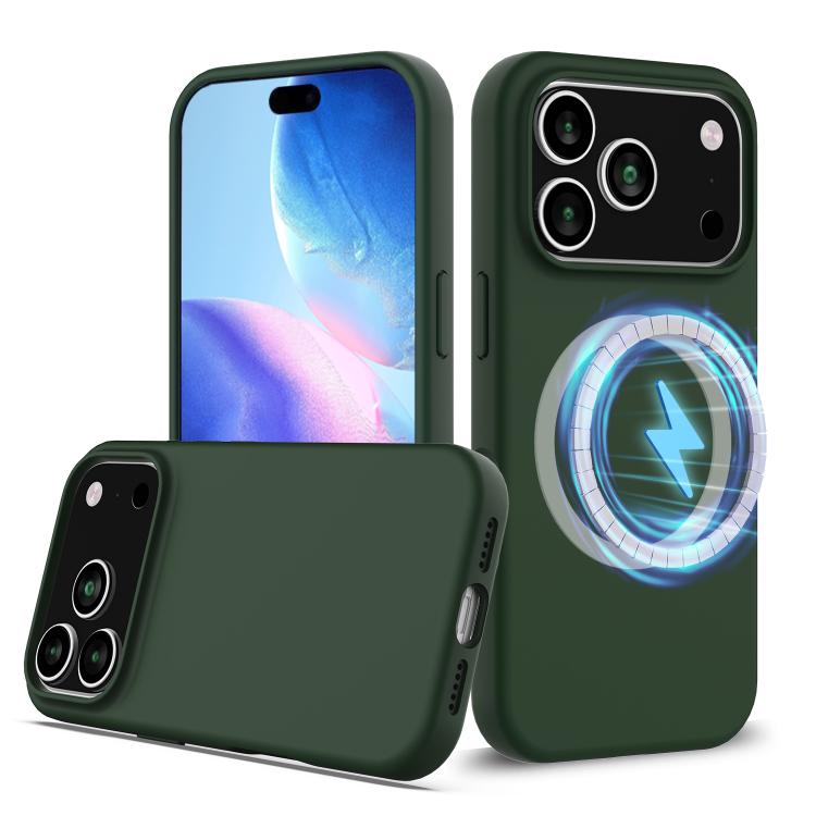 Shockproof Silicone Magsafe Phone Case, For iPhone 18 Pro / 17 Pro, For iPhone 18 Pro Max / 17 Pro Max