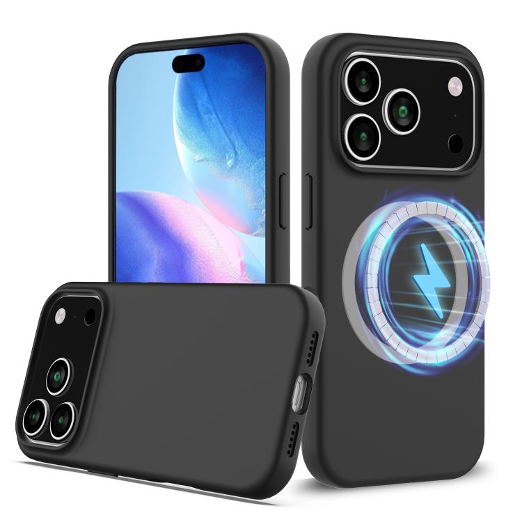 Shockproof Silicone Magsafe Phone Case, For iPhone 18 Pro / 17 Pro, For iPhone 18 Pro Max / 17 Pro Max