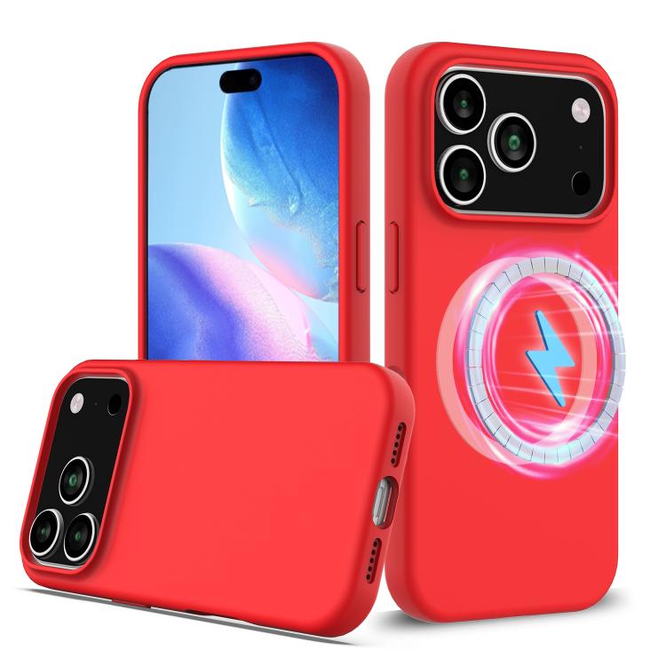 Shockproof Silicone Magsafe Phone Case, For iPhone 18 Pro / 17 Pro, For iPhone 18 Pro Max / 17 Pro Max