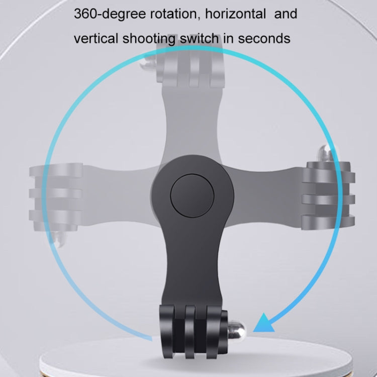 360 Rotation J-Hook Buckle Mount Adapter