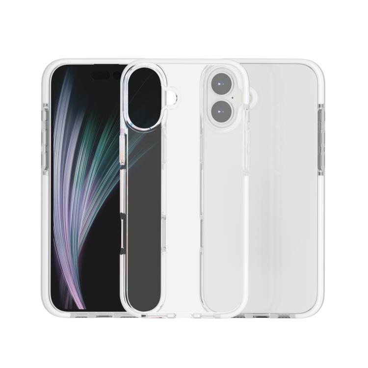 Two-color Shockproof High Transparency TPU Phone Case, For iPhone 18 Pro / 17 Pro, For iPhone 18 Pro Max / 17 Pro Max, For iPhone 17, For iPhone 17 Air, For iPhone 16 Pro Max, For iPhone 16 Pro, For iPhone 16 Plus, For iPhone 16