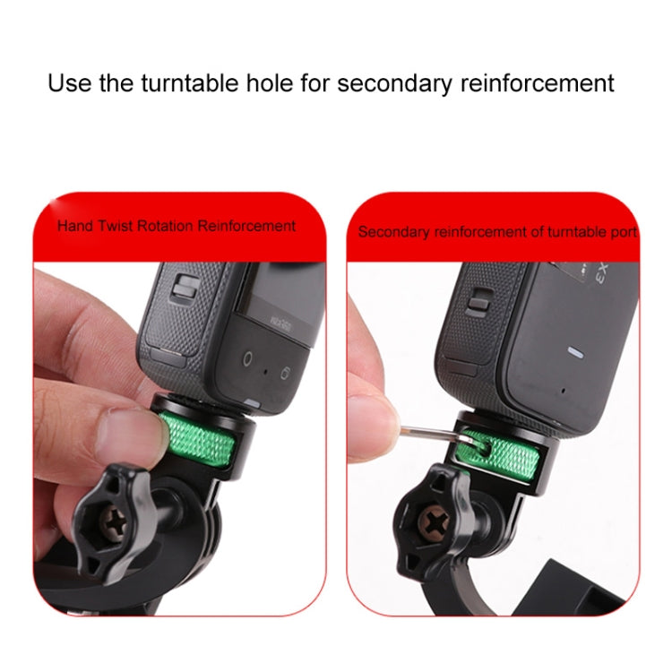 1/4 inch Screw Adjustable Metal Action Camera Adapter