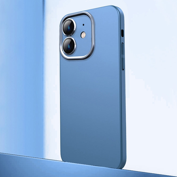 Frosted Metal Material Phone Case with Lens Protection, For iPhone 13 Pro, For iPhone 13, For iPhone 12