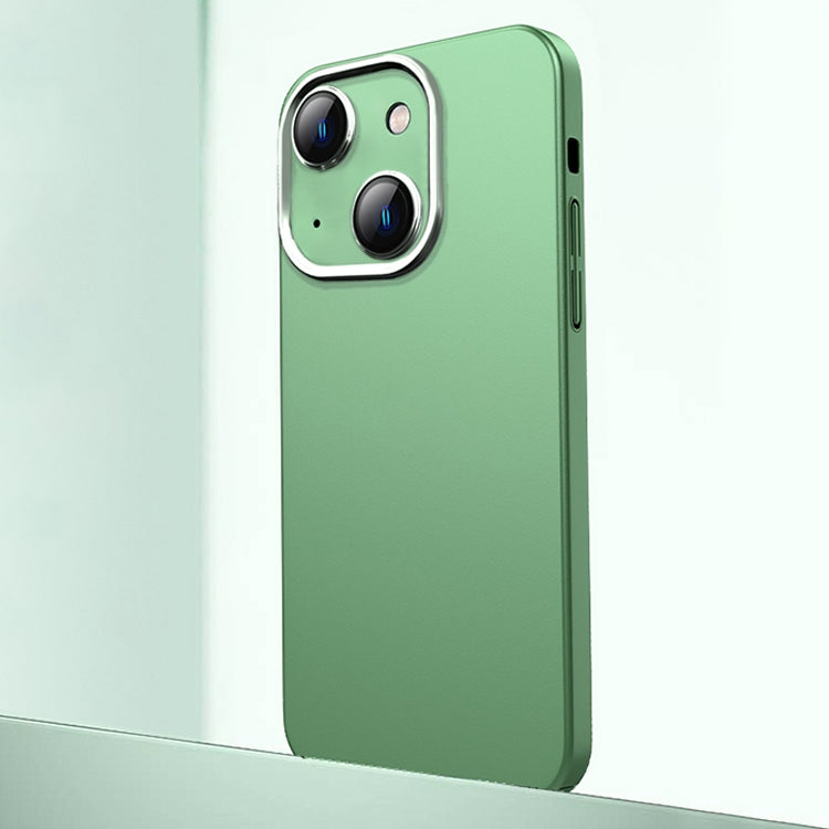 Frosted Metal Material Phone Case with Lens Protection, For iPhone 14, For iPhone 13 Pro Max