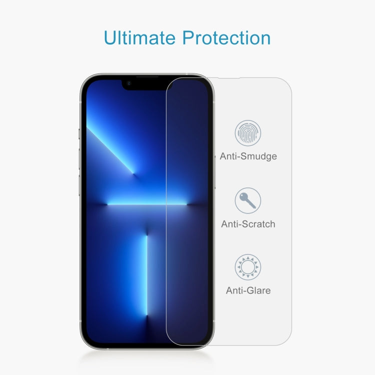 0.26mm 9H 2.5D High Aluminum Tempered Glass Film, For iPhone 16e / 13 / 13 Pro, For iPhone 15 Plus / 15 Pro Max, For iPhone 15 / 15 Pro, For iPhone 14 Plus, For iPhone 14 Pro, For iPhone 14 Pro Max, For iPhone 13 mini, For iPhone 12 Pro Max������������...