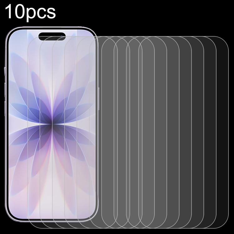 10pcs 0.26mm 9H 2.5D High Aluminum Tempered Glass Film