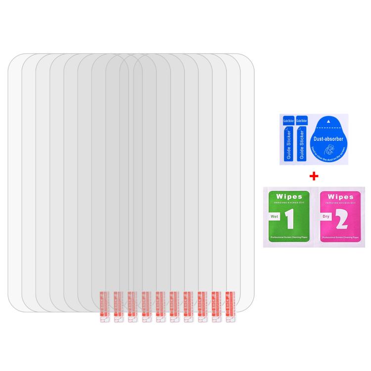10pcs 0.26mm 9H 2.5D High Aluminum Tempered Glass Film