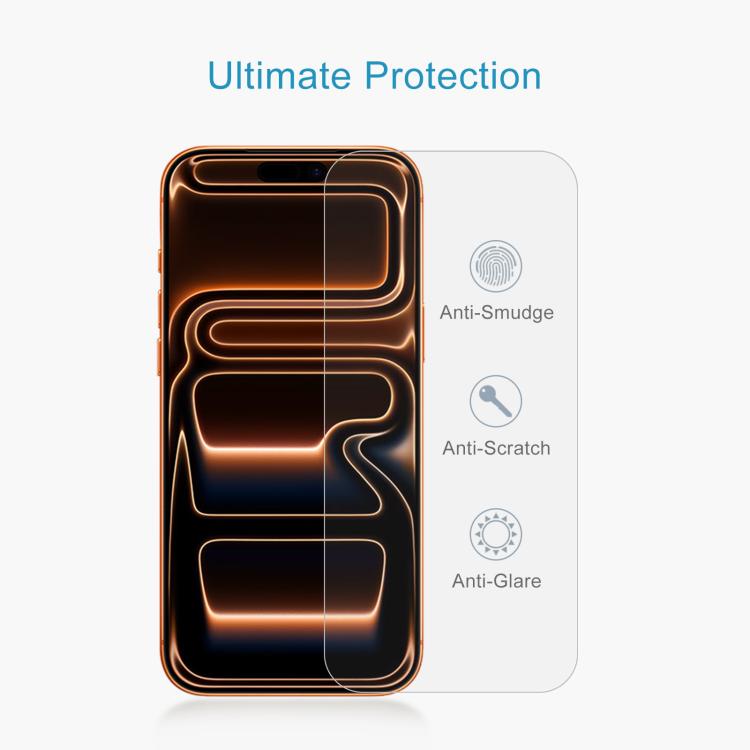 10pcs 0.26mm 9H 2.5D High Aluminum Tempered Glass Film