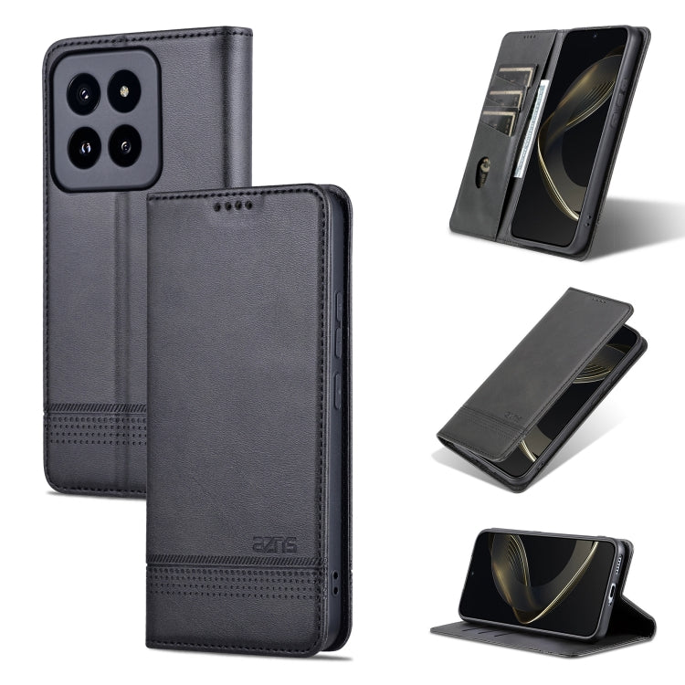AZNS Magnetic Calf Texture Flip Leather Phone Case
