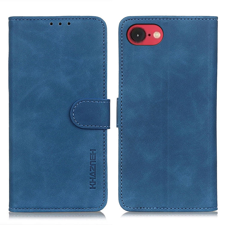 KHAZNEH Retro Texture Leather Phone Case, For iPhone 16 Pro Max, For iPhone 16 Pro, For iPhone 16 Plus, For iPhone 16, iPhone 16e, For iPhone 15 Pro Max