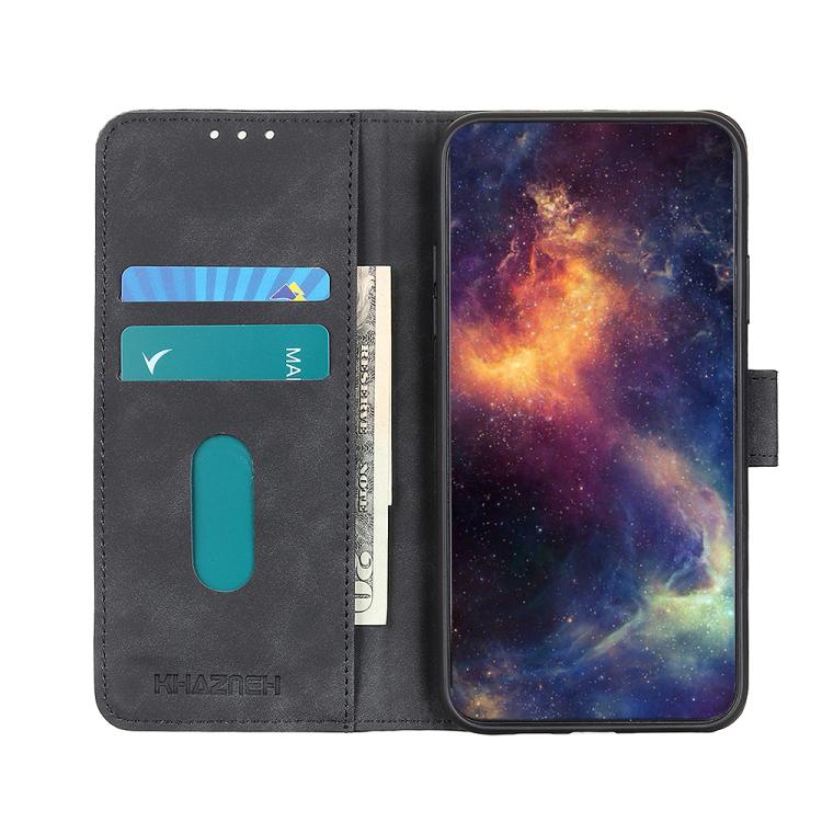 KHAZNEH Retro Texture Leather Phone Case, For iPhone 16 Pro Max, For iPhone 16 Pro, For iPhone 16 Plus, For iPhone 16, iPhone 16e, For iPhone 15 Pro Max