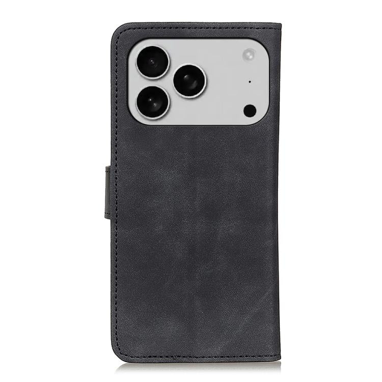 KHAZNEH Retro Texture Leather Phone Case, For iPhone 16 Pro Max, For iPhone 16 Pro, For iPhone 16 Plus, For iPhone 16, iPhone 16e, For iPhone 15 Pro Max