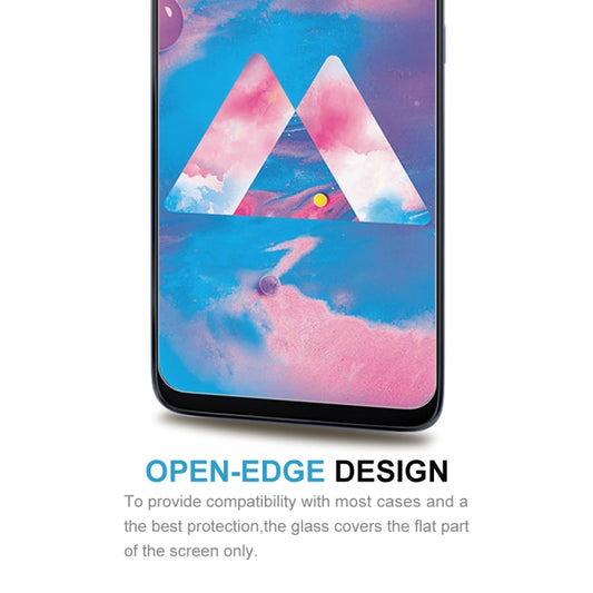 Vivo S1 half-screen glass protector transparent clarity closeup