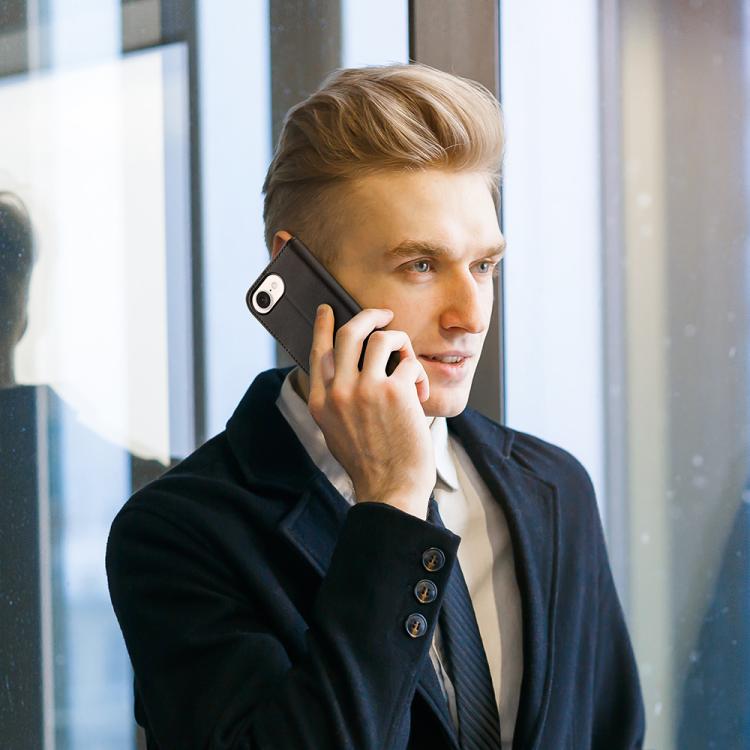 DUX DUCIS Hivo Series Cowhide + PU + TPU Flip Phone Case, For iPhone 17e / 16e, For iPhone 17 Pro Max, For iPhone 17 Pro, For iPhone 17, For iPhone Air