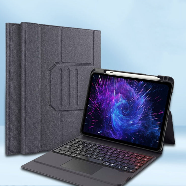 Integrated Bluetooth Keyboard Leather Case with Backlight & Touchpad, For iPad Pro 12.9 2022 / 2021 / 2020, For iPad Pro 11 2022 / 2021 / 2020, For iPad 10th Gen 10.9 2022, For iPad 10.2 2021 / 2020 / 2019, For iPad Air 2022 / 2020���������������������...