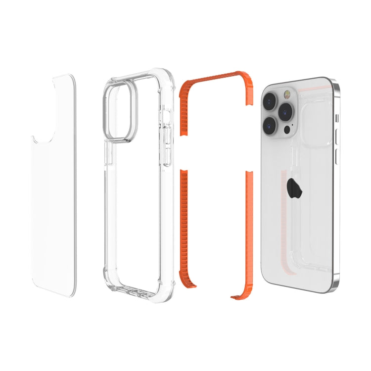 Four-corner Shockproof TPU Hybrid Acrylic Phone Case