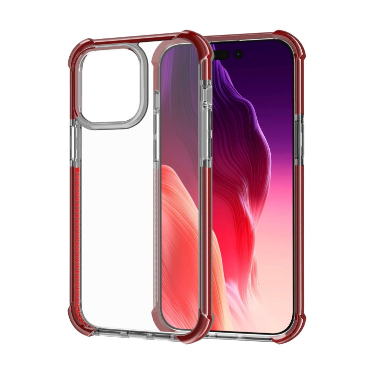 Four-corner Shockproof TPU Hybrid Acrylic Phone Case