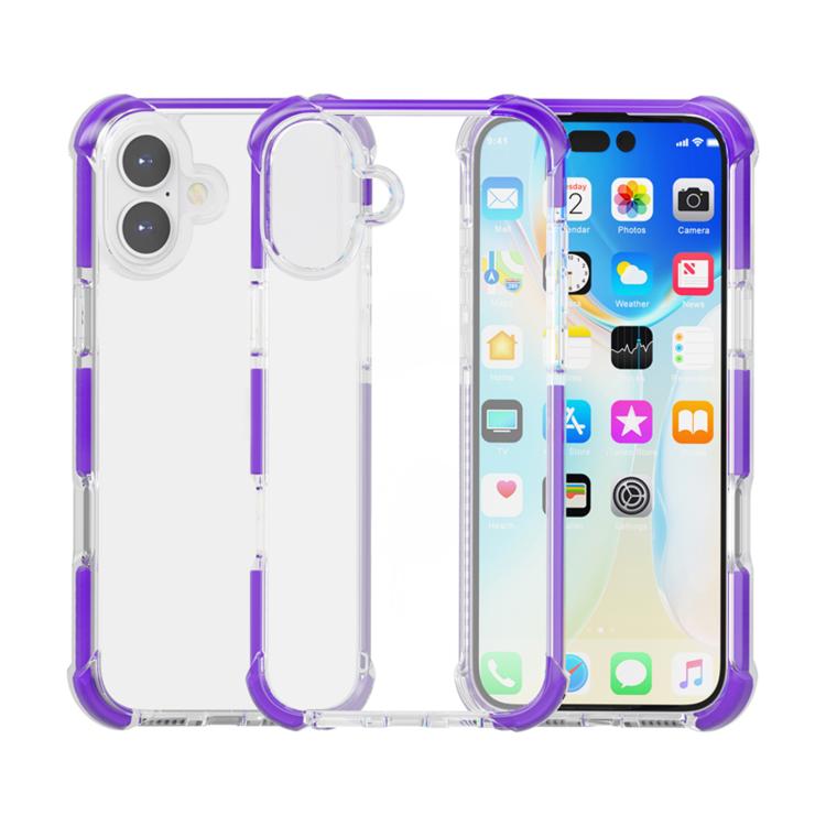 Four-corner Shockproof TPU Hybrid Acrylic Phone Case