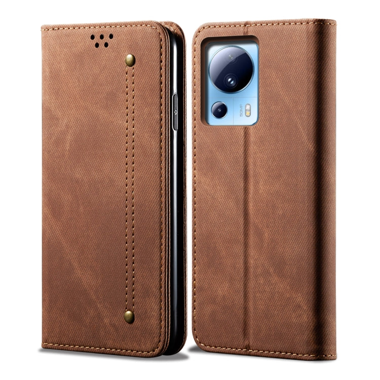 Denim Texture Flip Leather Phone Case, For Xiaomi Redmi Note 12S, For Xiaomi 13 Lite / Civi 2