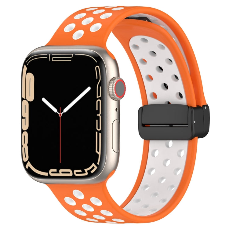 Magnetic Buckle Silicone Watch Band, For Apple Watch SE 2022 44mm