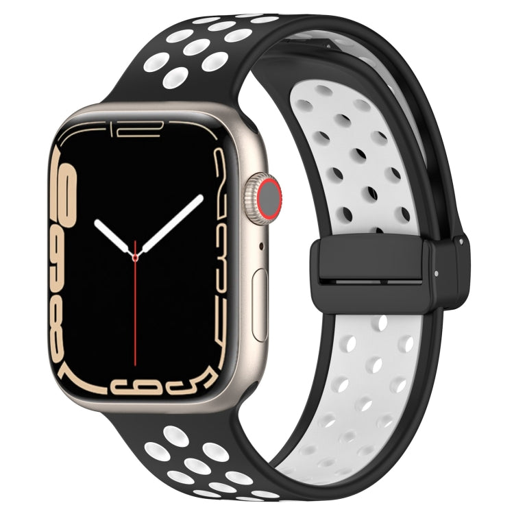 Magnetic Buckle Silicone Watch Band, For Apple Watch 5 40mm