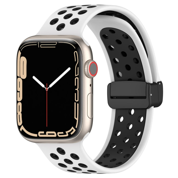 Magnetic Buckle Silicone Watch Band, For Apple Watch 4 44mm
