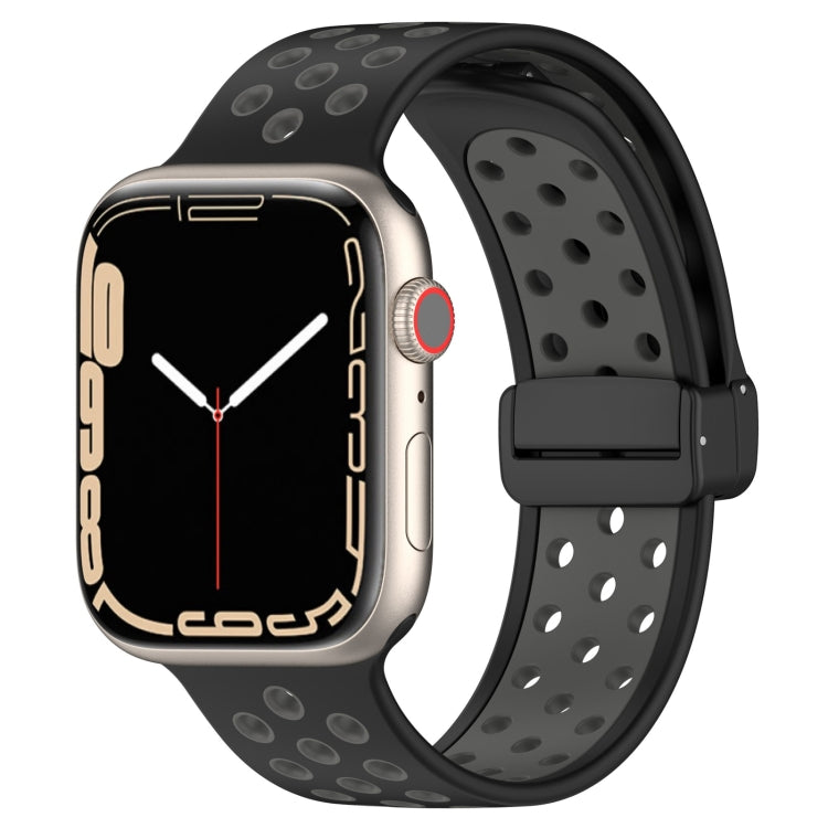 Magnetic Buckle Silicone Watch Band, For Apple Watch 3 42mm