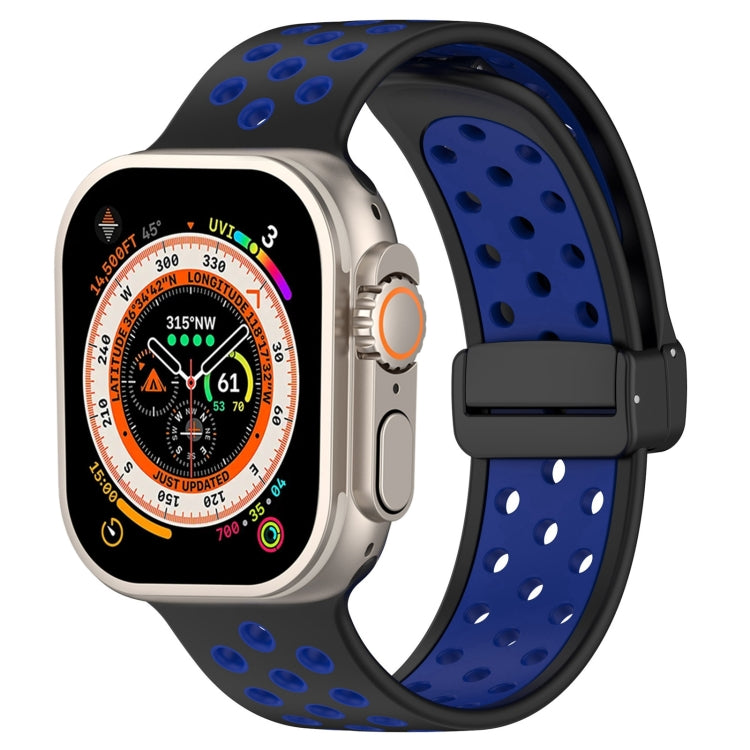 Magnetic Buckle Silicone Watch Band, For Apple Watch SE 2023 40mm