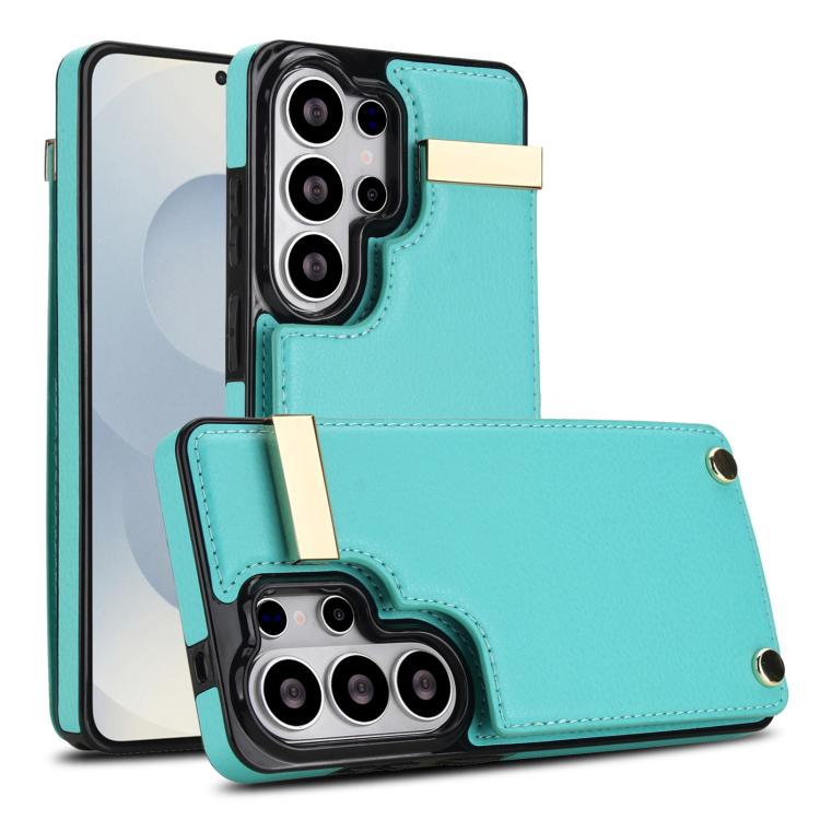 Metal Buckle Card Slots Phone Case, For Samsung Galaxy S26+ 5G, For Samsung Galaxy S26 Ultra 5G, For Samsung Galaxy S26 5G, For Samsung Galaxy S23 Ultra 5G
