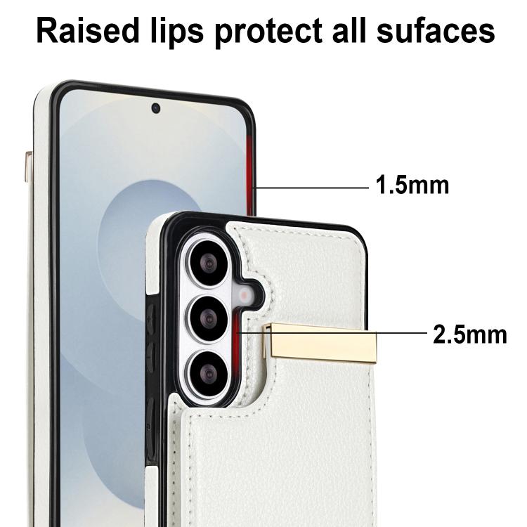 Metal Buckle Card Slots Phone Case, For Samsung Galaxy S26+ 5G, For Samsung Galaxy S26 Ultra 5G, For Samsung Galaxy S26 5G, For Samsung Galaxy S23 Ultra 5G