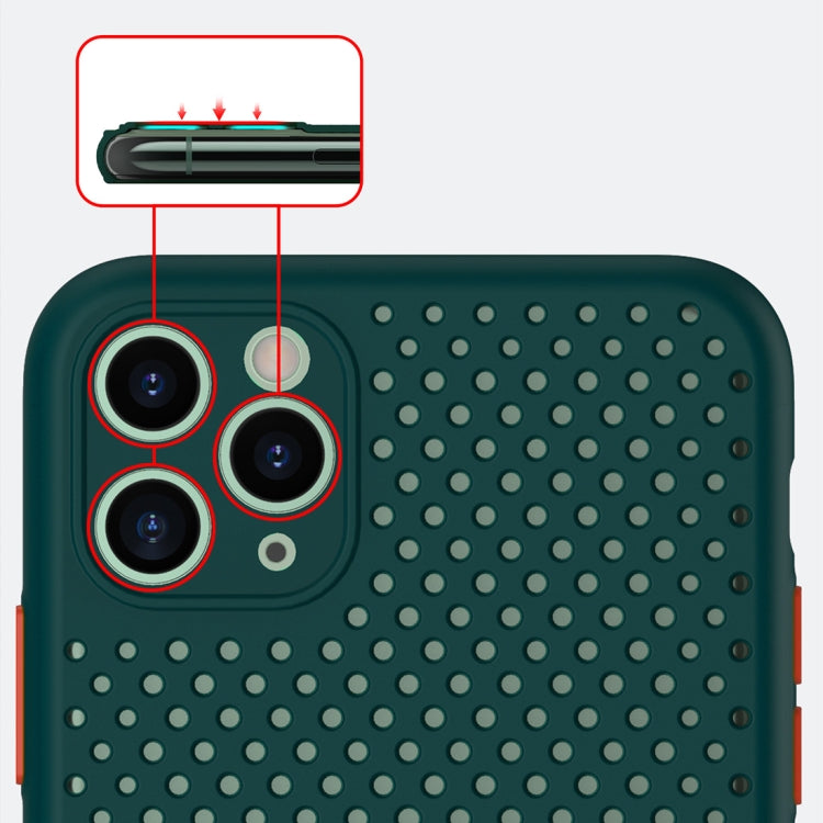 All-inclusive Shockproof Breathable TPU Protective Case, For iPhone 11 Pro Max