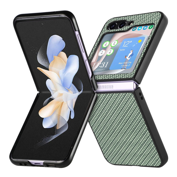Carbon Fiber Fold Back Phone Case, For Samsung Galaxy Z Flip5