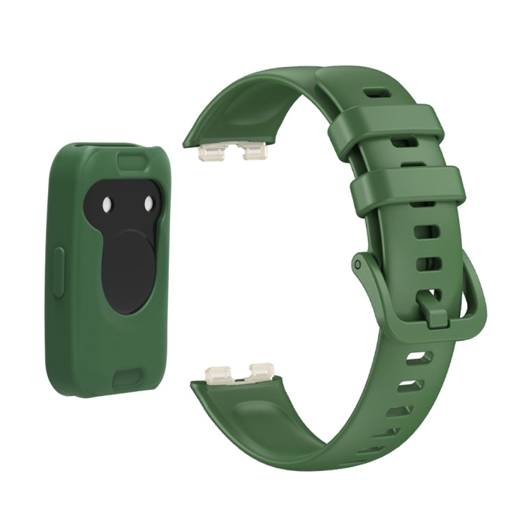 Silicone Protective Case + Silicone Watch Band Kit, For Huawei Band 8