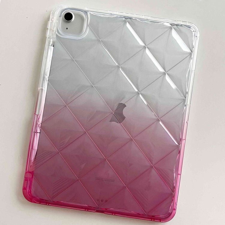 Gradient Diamond Plaid TPU Tablet Case