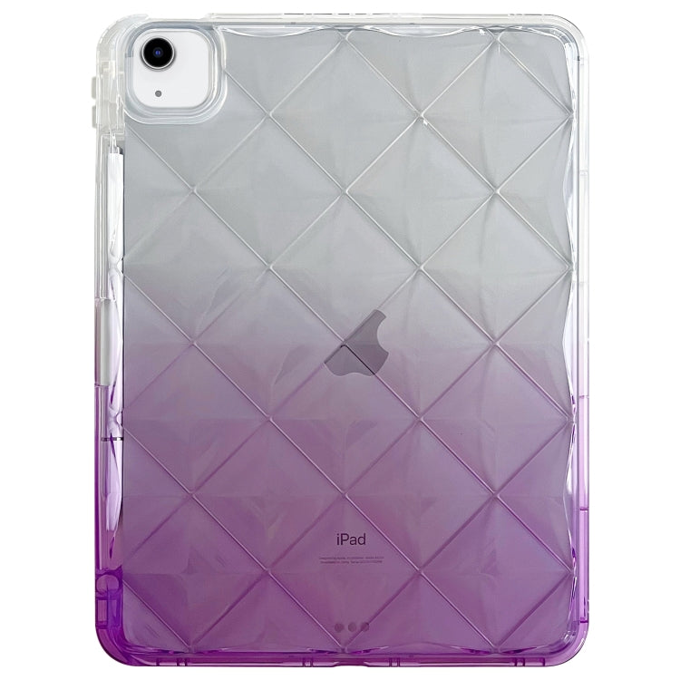 Gradient Diamond Plaid TPU Tablet Case