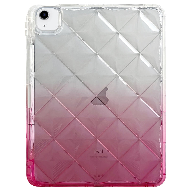Gradient Diamond Plaid TPU Tablet Case