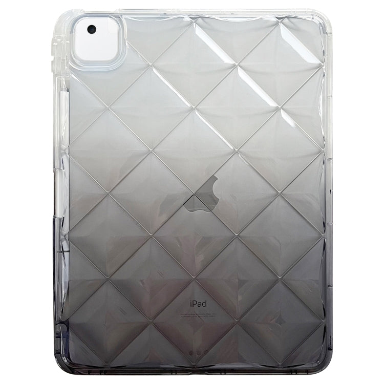 Gradient Diamond Plaid TPU Tablet Case