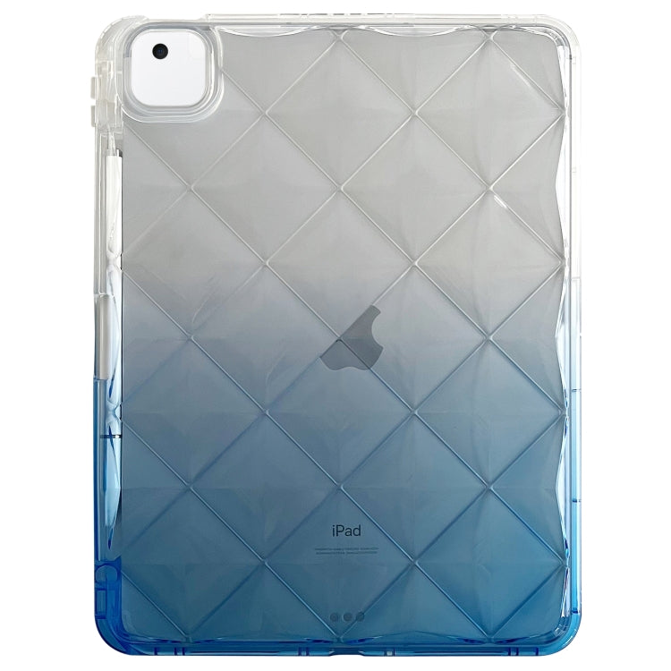 Gradient Diamond Plaid TPU Tablet Case