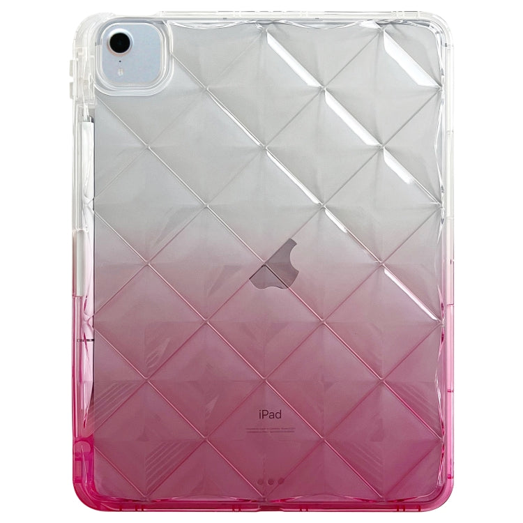 Gradient Diamond Plaid TPU Tablet Case