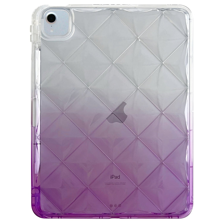 Gradient Diamond Plaid TPU Tablet Case