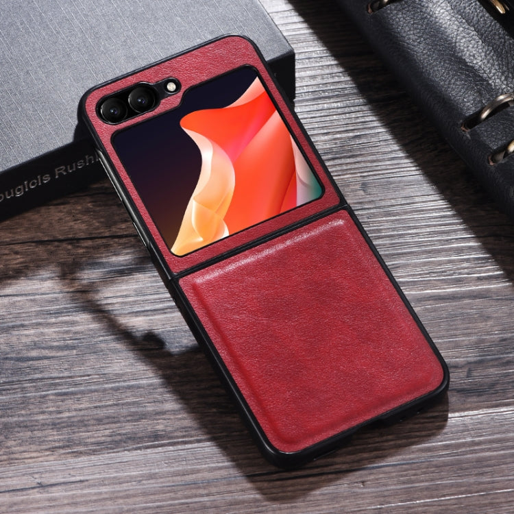 Leather Texture Shockproof Phone Case, For Samsung Galaxy Z Flip5