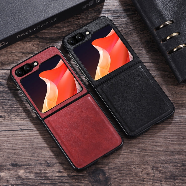 Leather Texture Shockproof Phone Case, For Samsung Galaxy Z Flip5