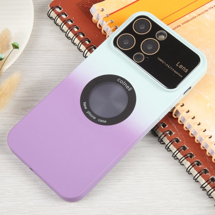 Gradient Silicone Shockproof Magsafe Phone Case with Lens Film, Series 4