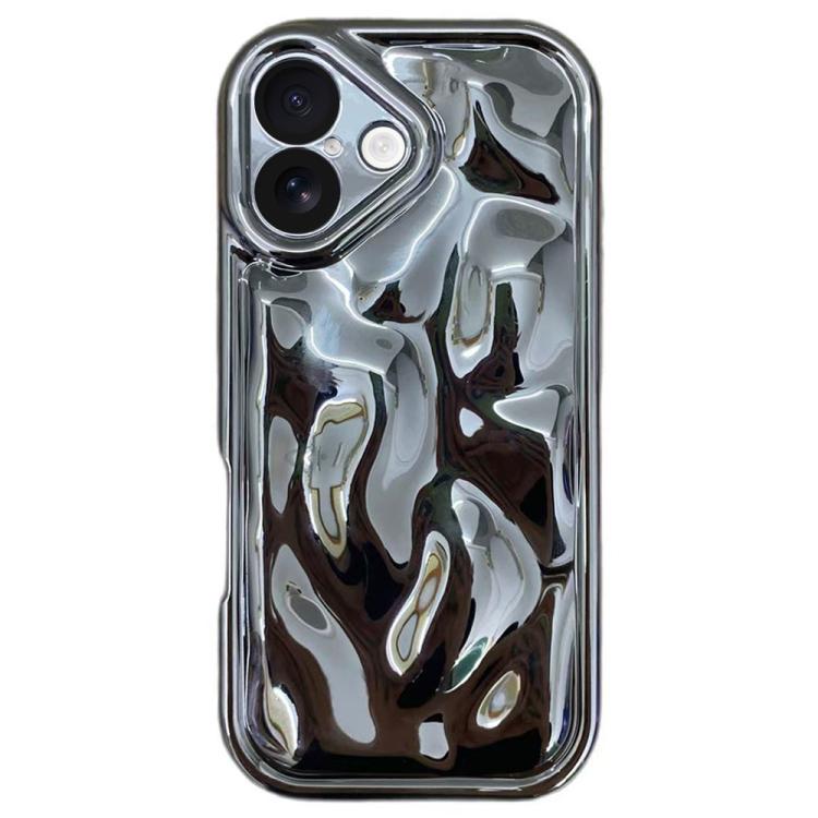 Electroplating Meteorite Texture TPU Phone Case, For iPhone 16 Pro Max, For iPhone 16 Pro, For iPhone 16 Plus, For iPhone 16, For iPhone 15 Pro Max, For iPhone 15 Pro